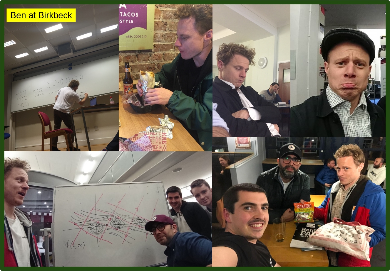 Ben at Birkbeck