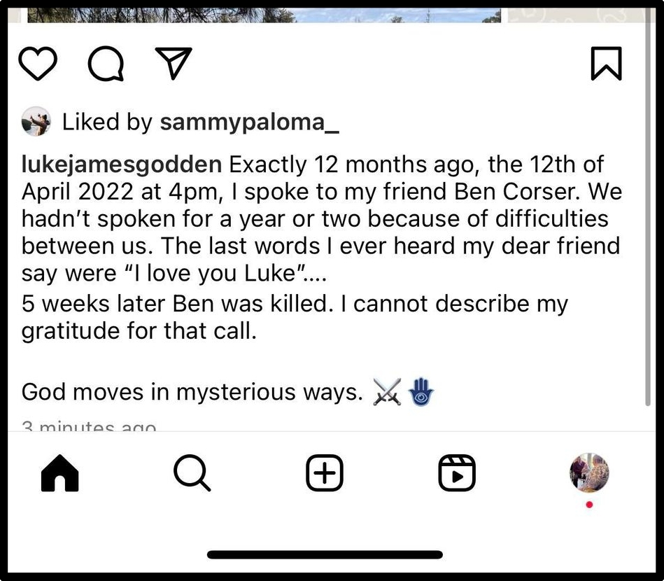 Lukes message