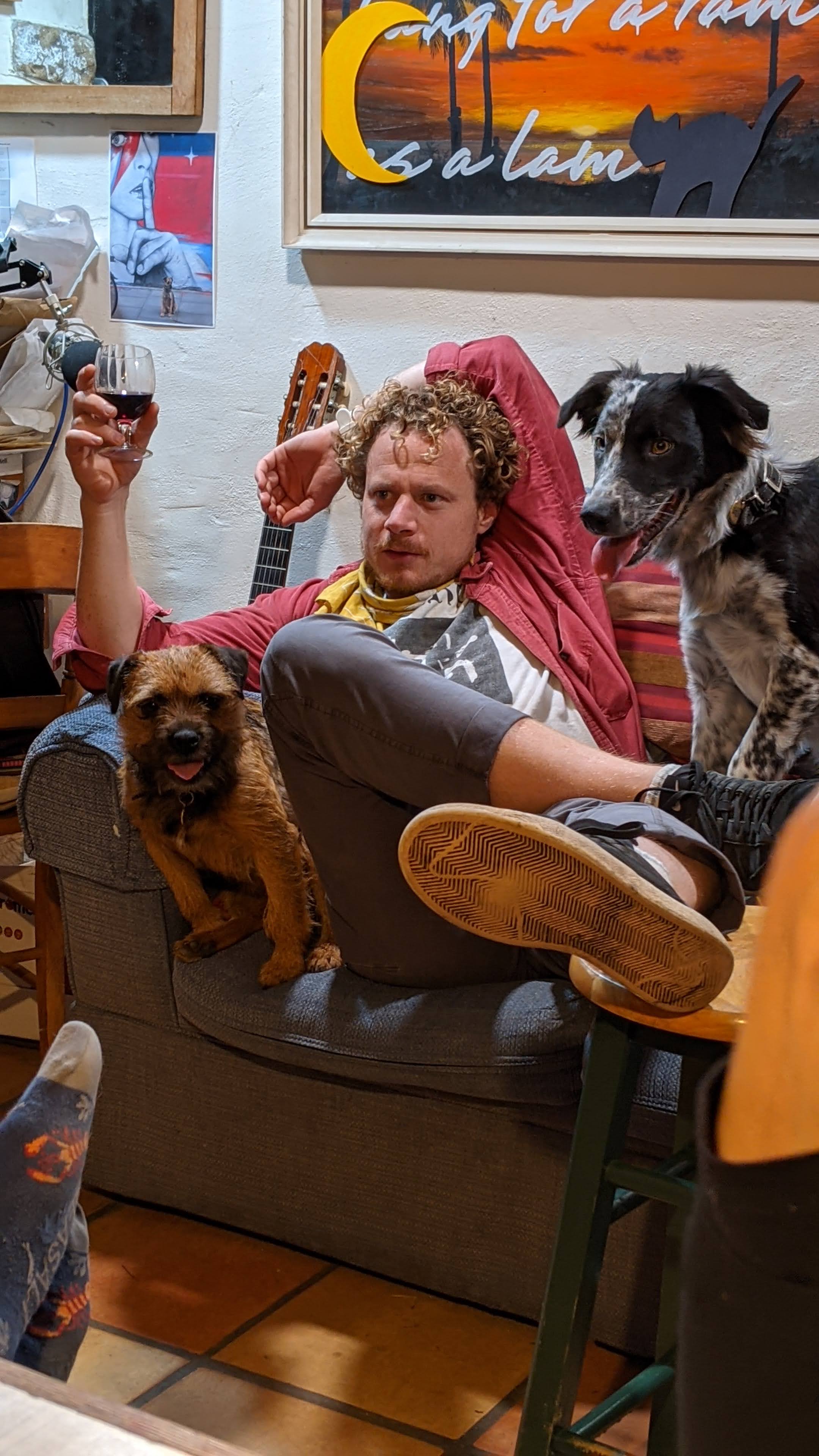 Ben and dogs